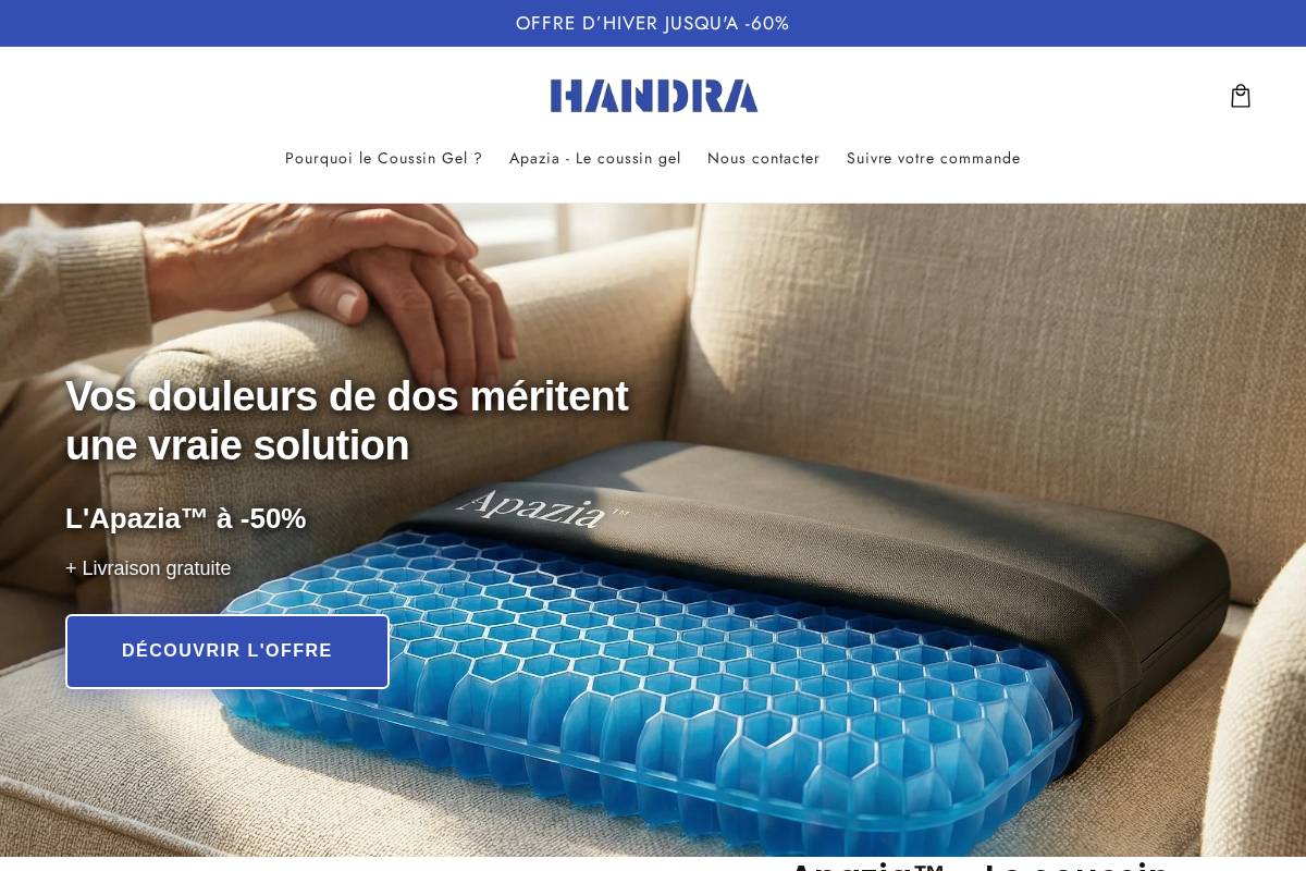 handra.co homepage screenshot