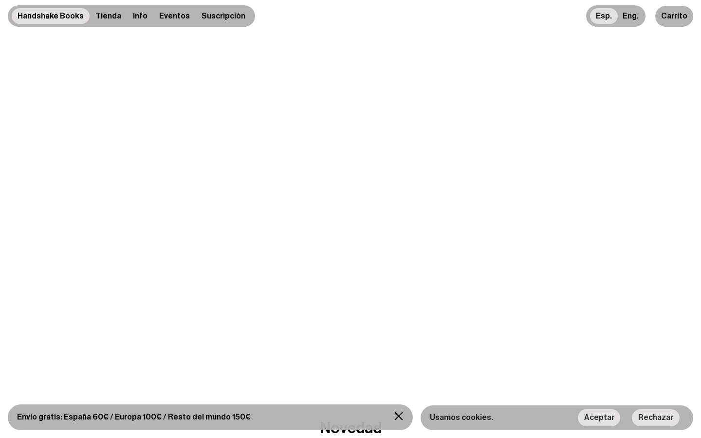 Handshake homepage screenshot