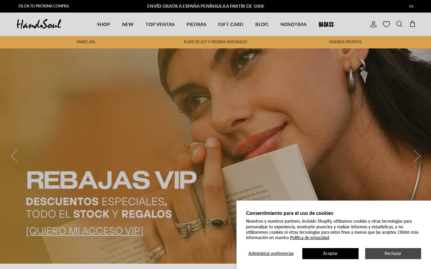 handsoulbcn.com homepage screenshot