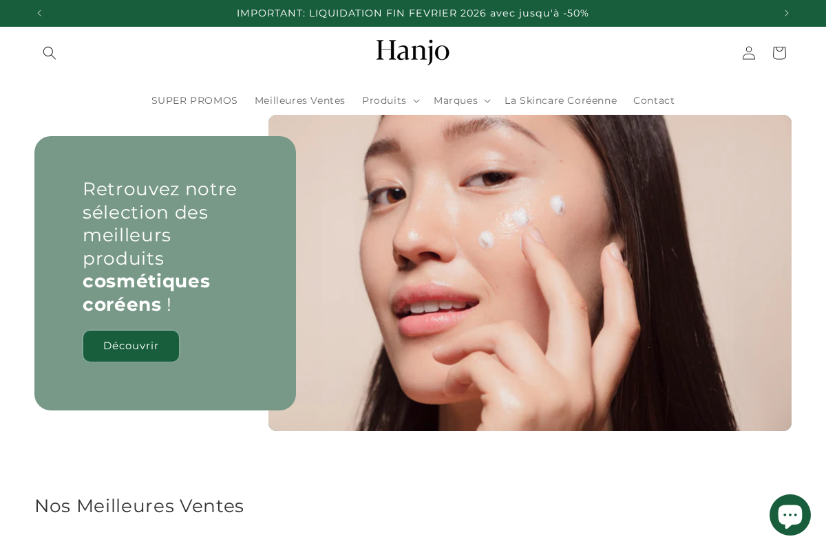 hanjo.fr homepage screenshot