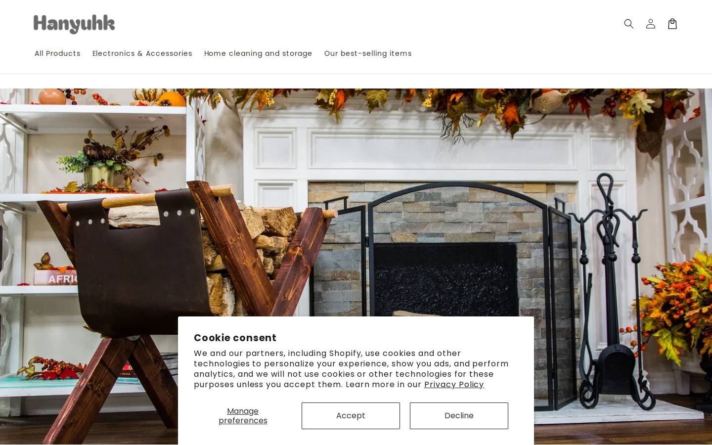 hanyuhk.com homepage screenshot