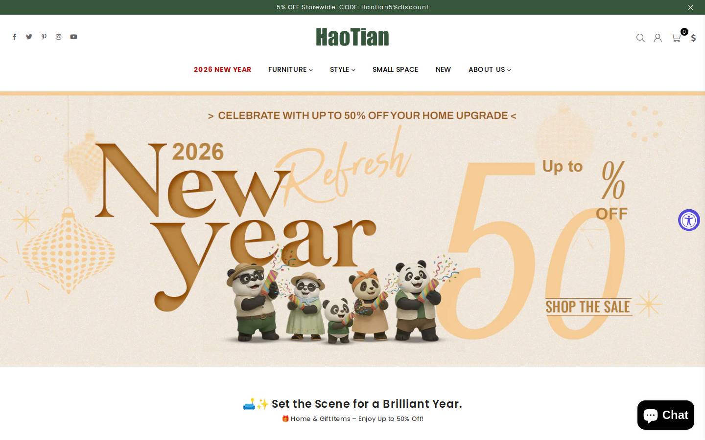 haotiangr.com homepage screenshot