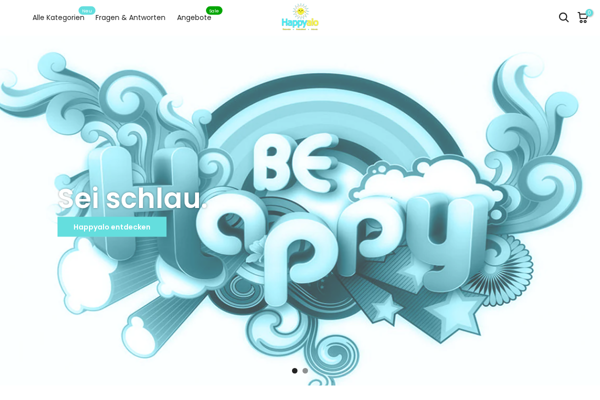 happyalo-deutschland.de homepage screenshot