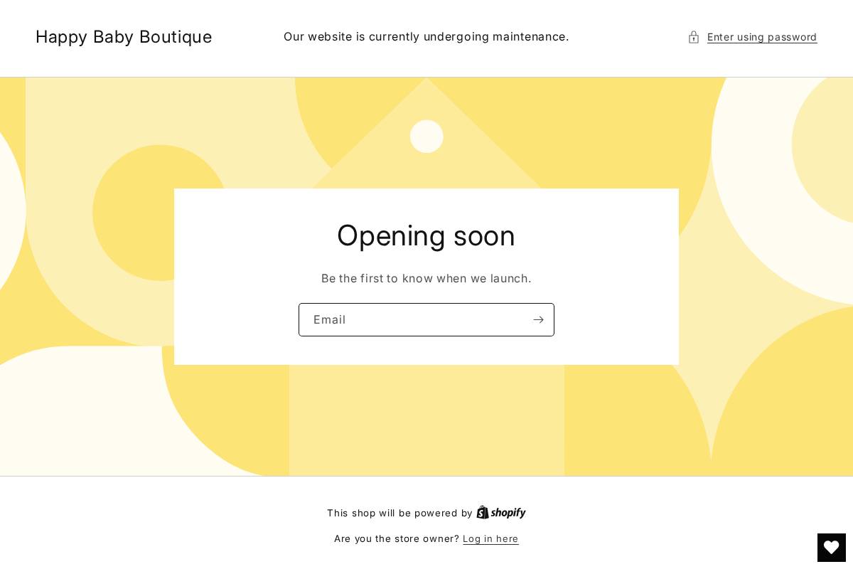 happybabycapemay.com homepage screenshot