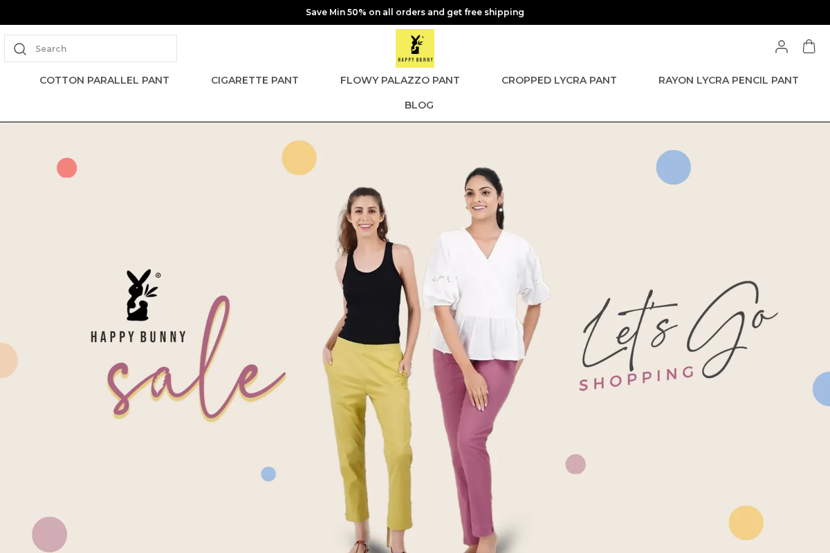 happybunny.in homepage screenshot