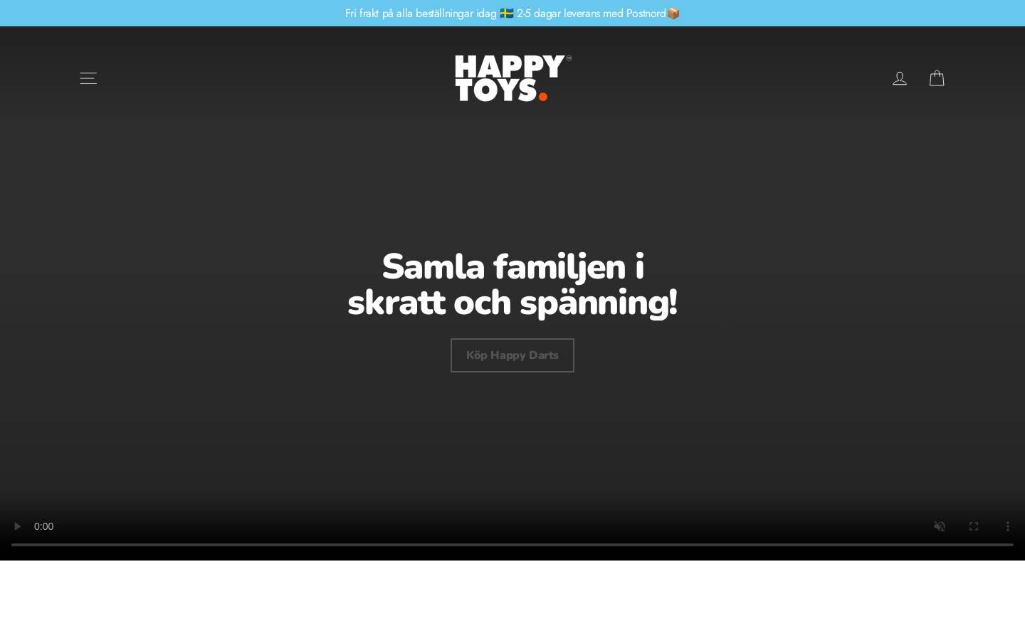 happydarts.eu homepage screenshot