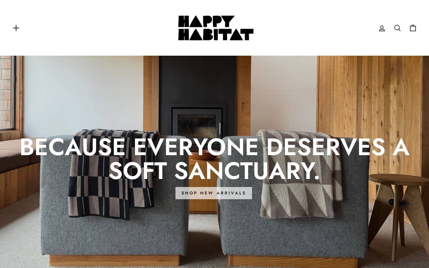 happyhabitat.net homepage screenshot