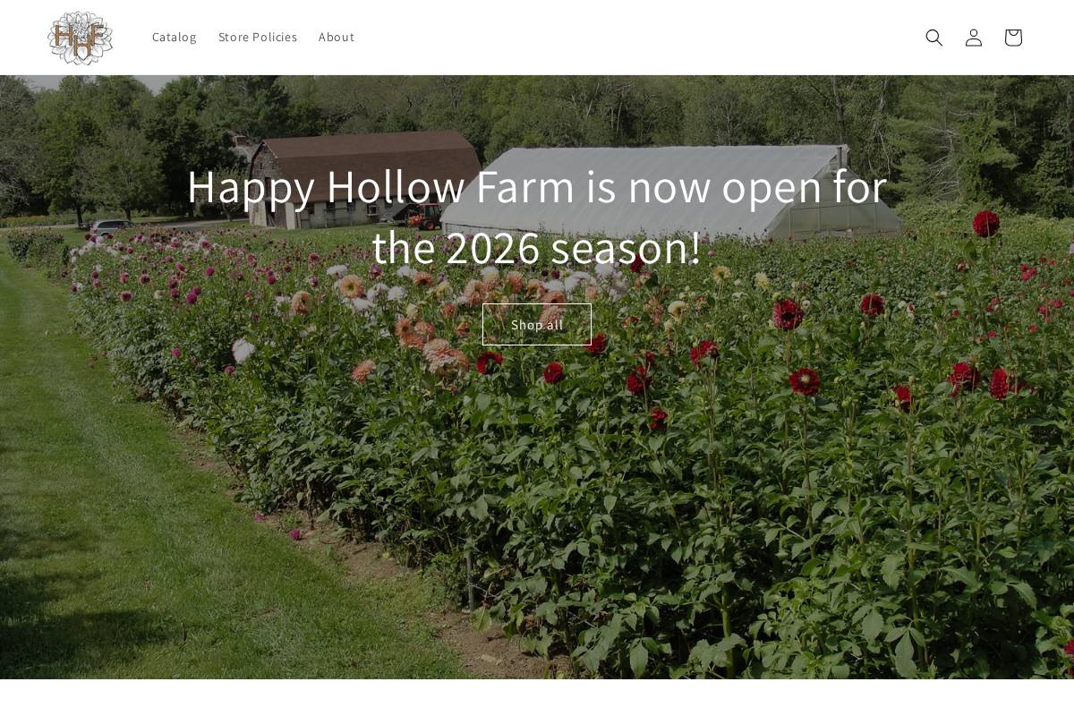happyhollowfarm-ma.com homepage screenshot