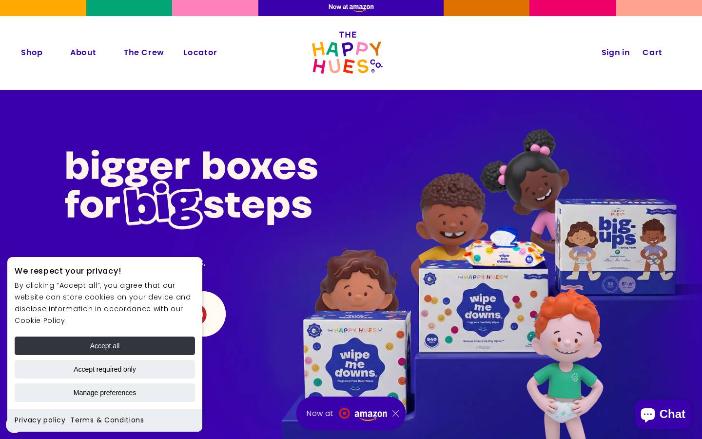 happyhues.com homepage screenshot