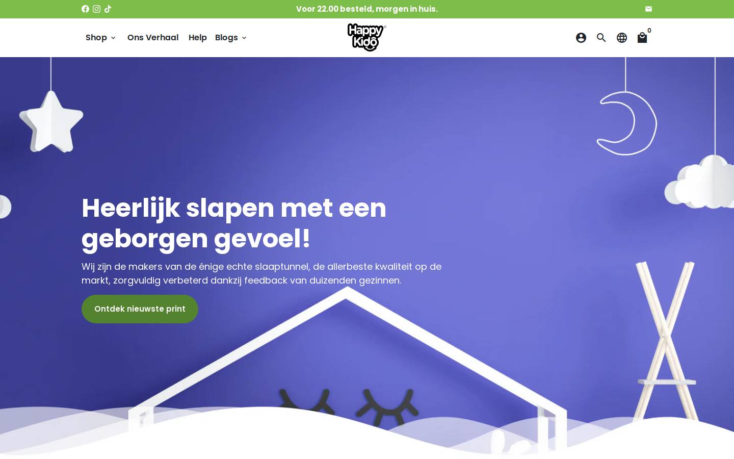 happykido.co homepage screenshot