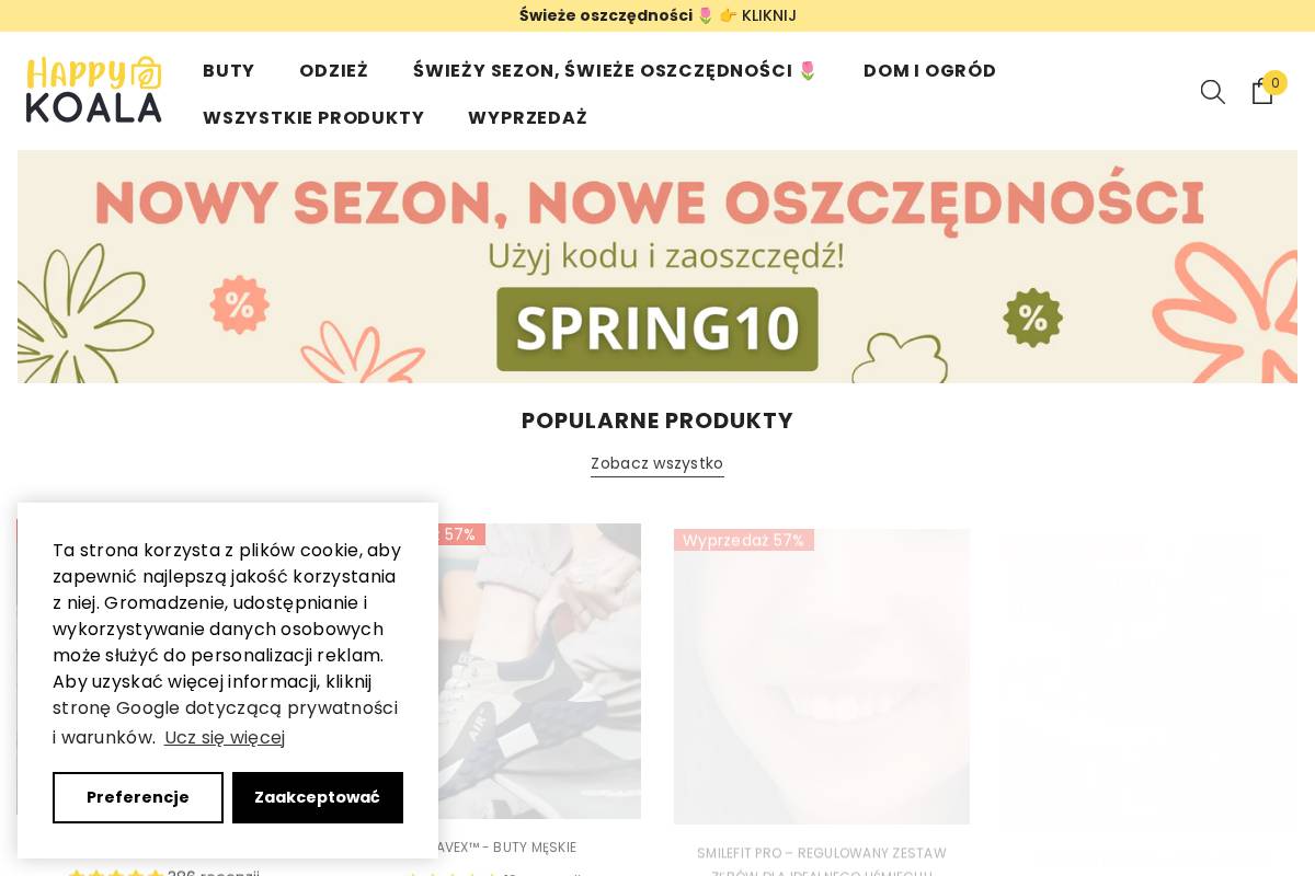 happykoala.pl homepage screenshot