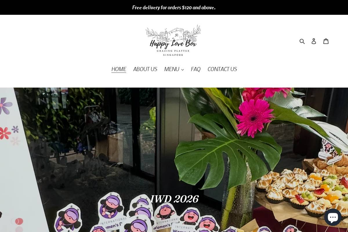 happylovebox.com homepage screenshot