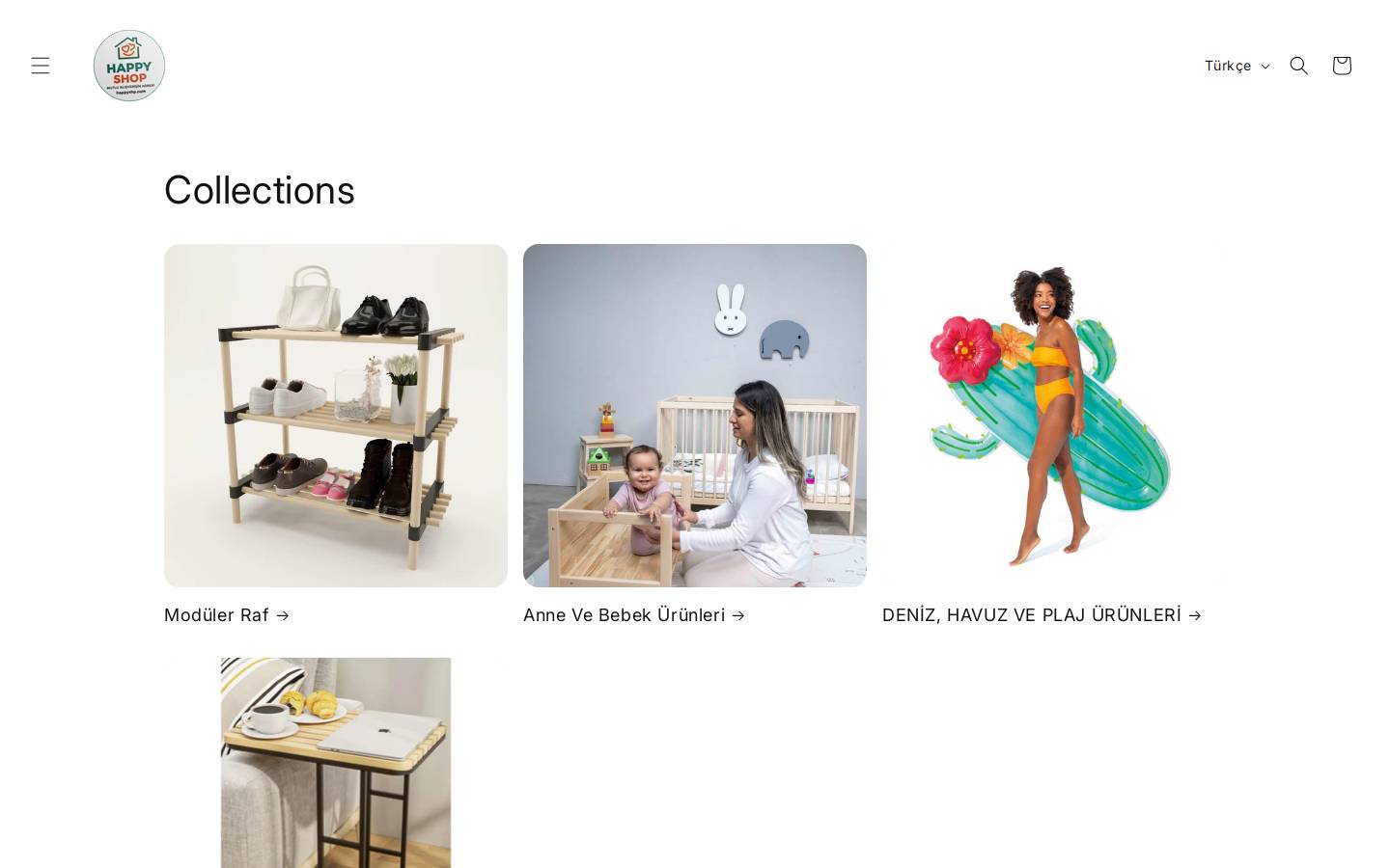happyshp.com homepage screenshot