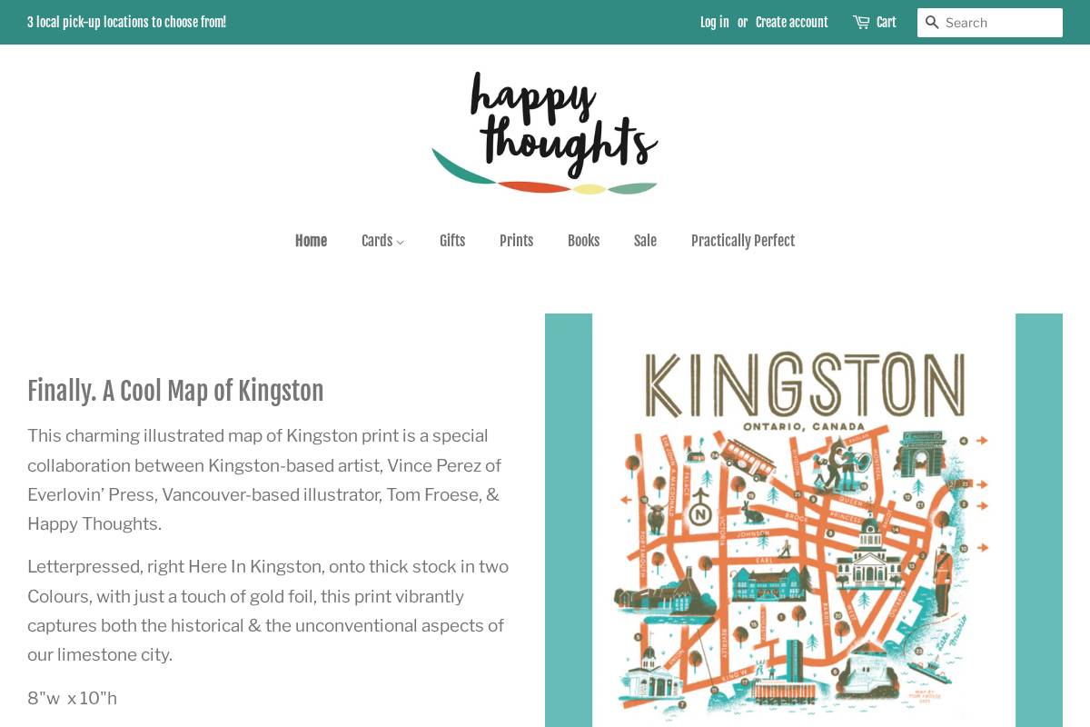 happythoughtsygk.com homepage screenshot