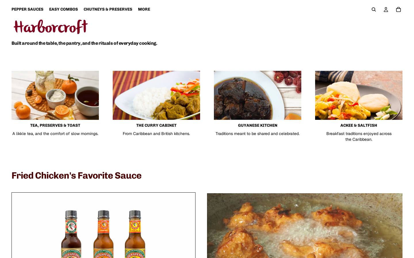 harborcroft.com homepage screenshot