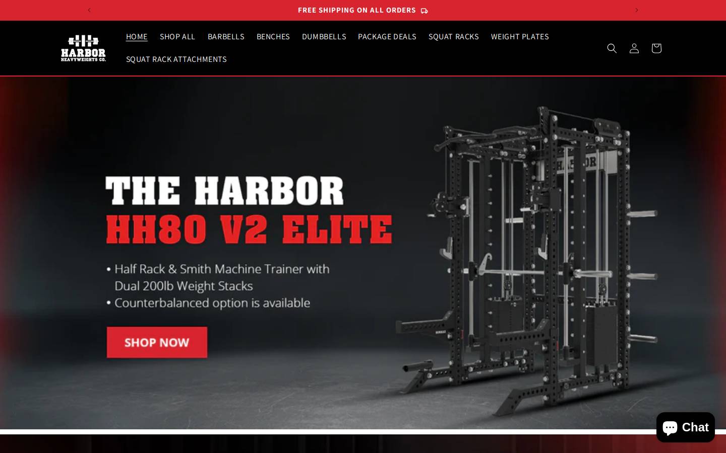 harborheavyweightsco.com homepage screenshot