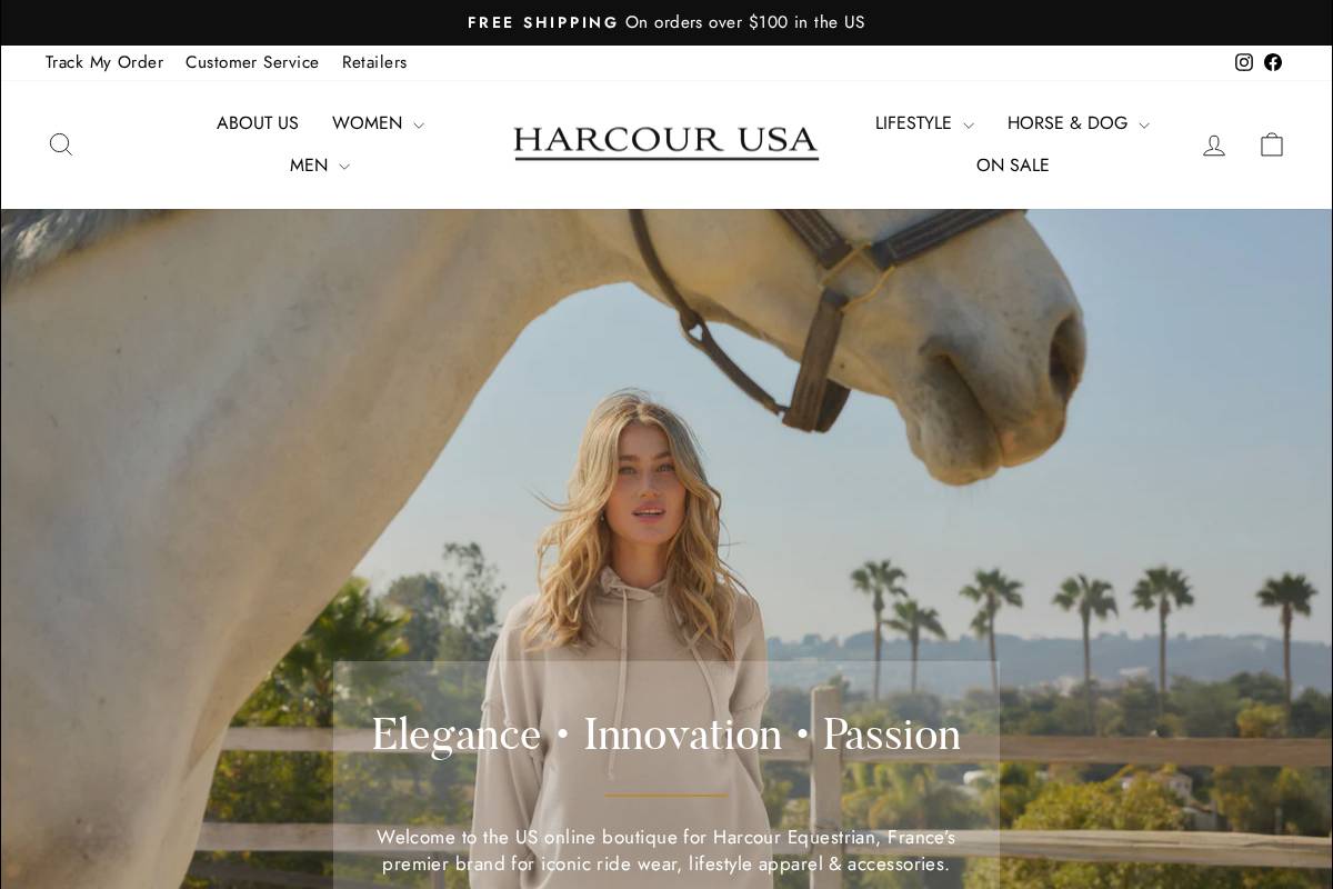 harcourusa.com homepage screenshot