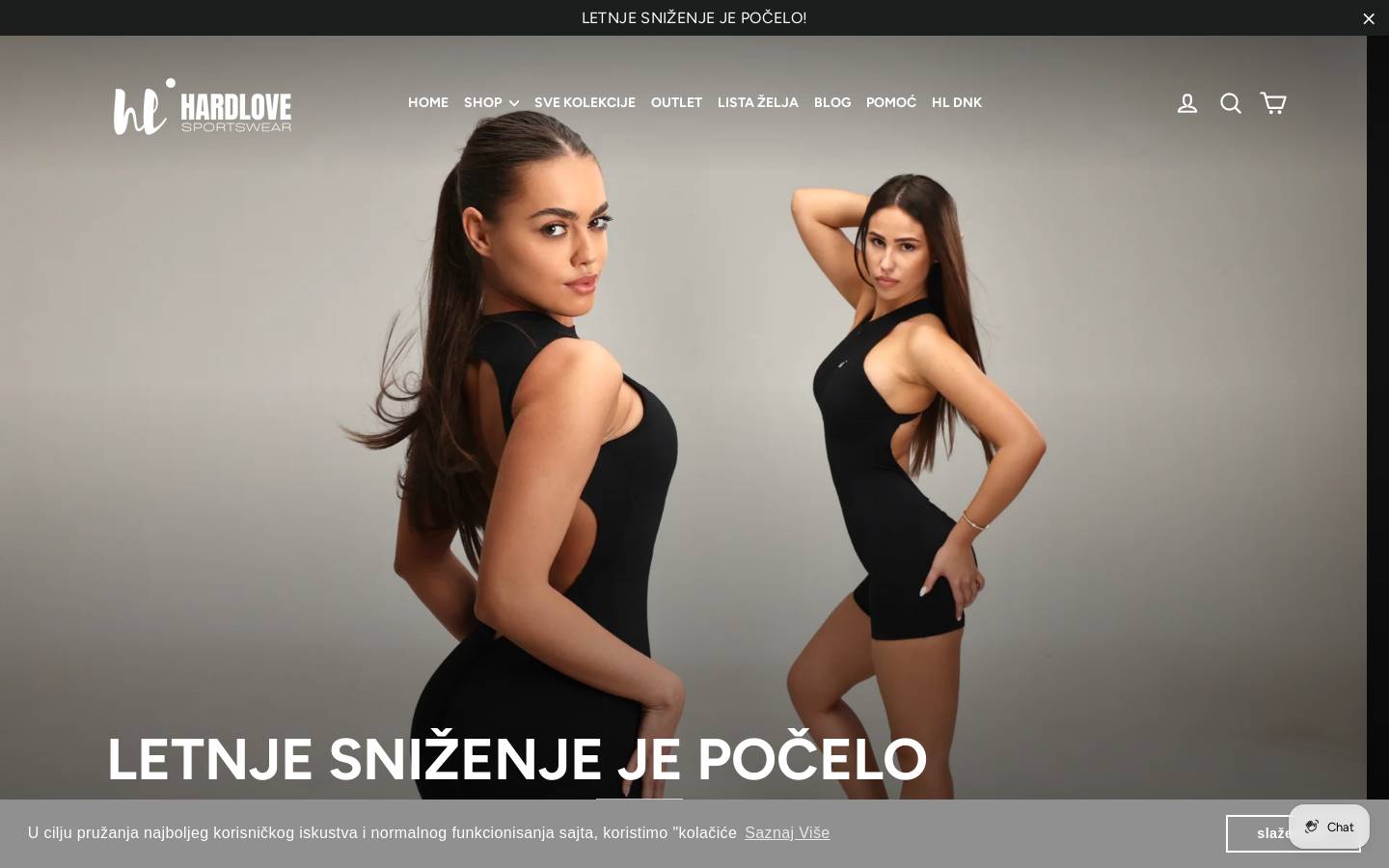 hardlove.rs homepage screenshot