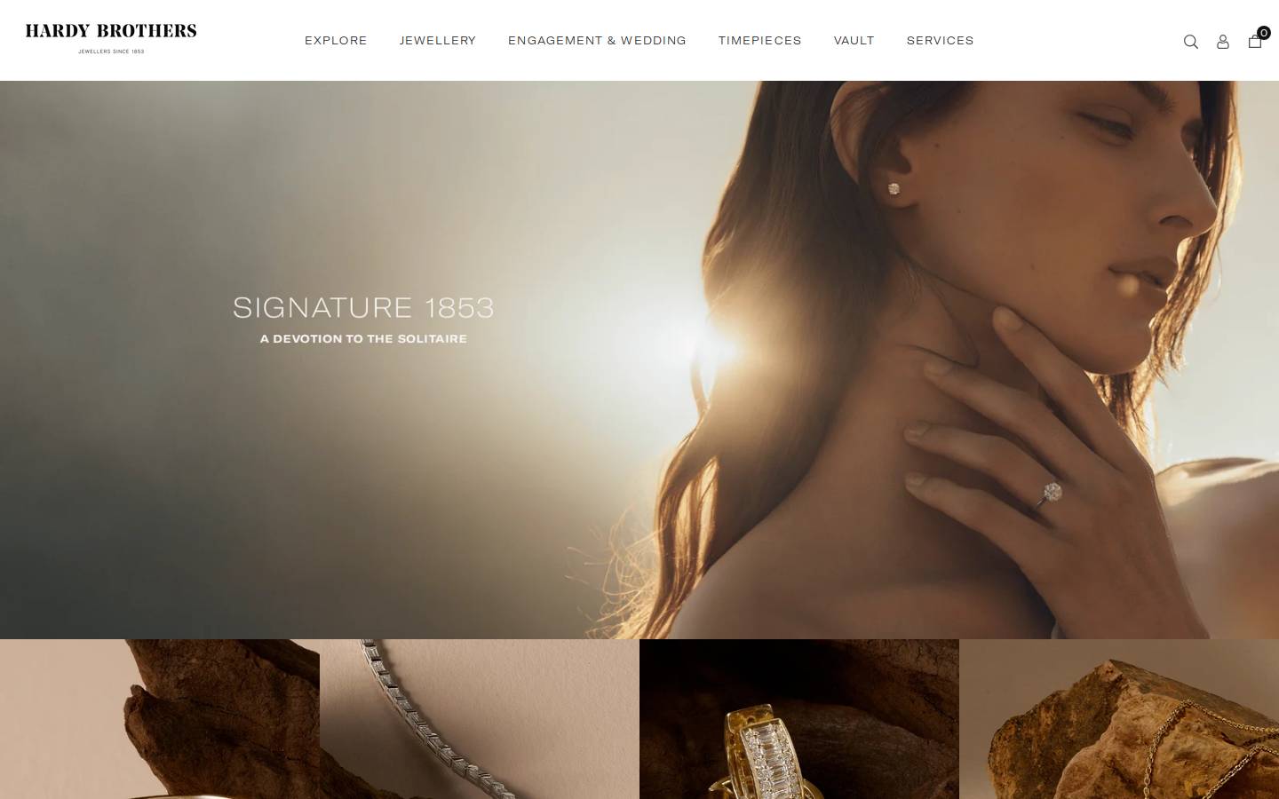 hardybrothers.com.au homepage screenshot