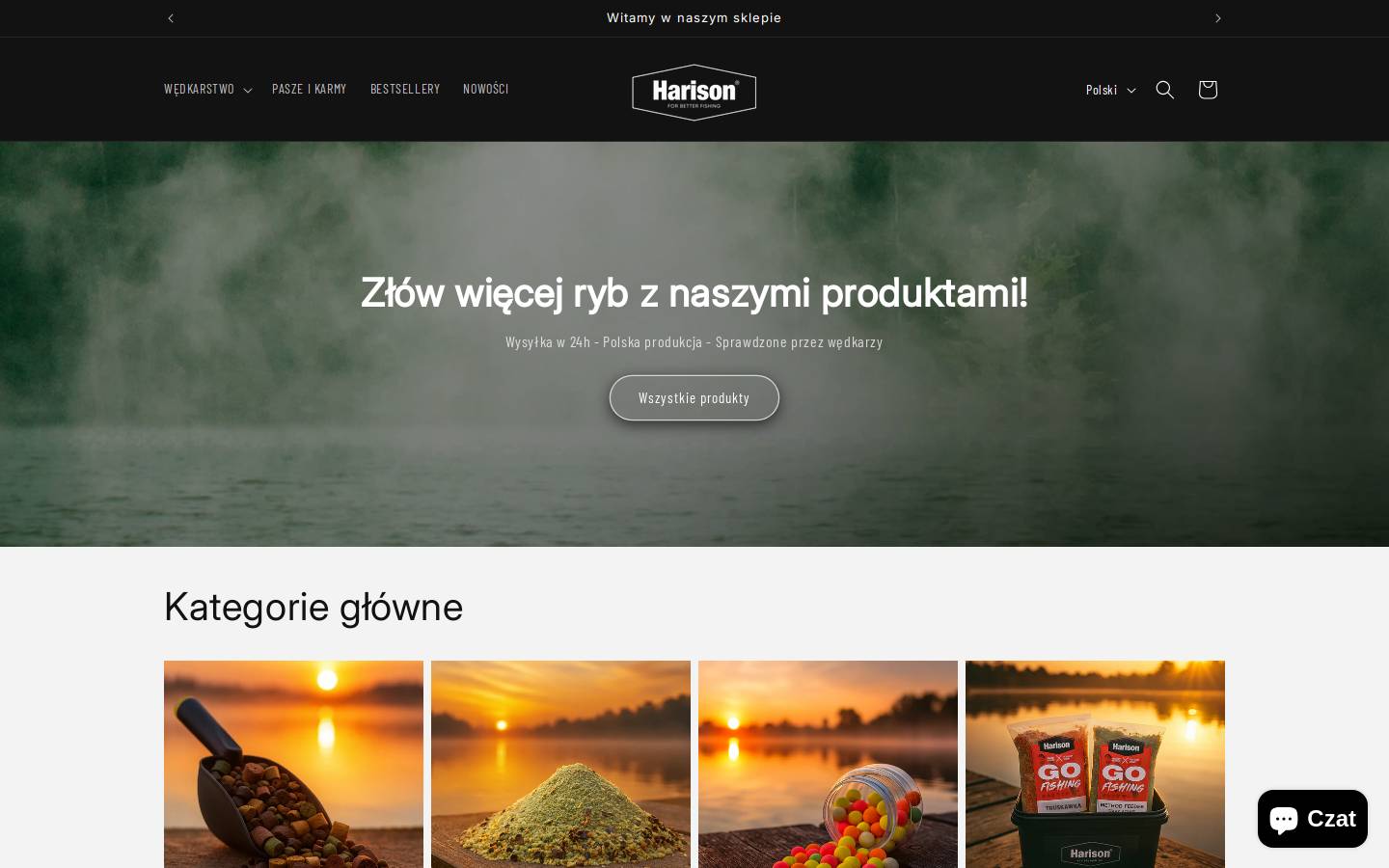 harison.pl homepage screenshot