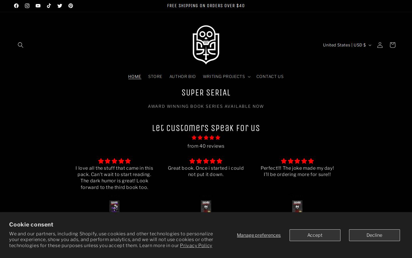 harkermcnair.com homepage screenshot