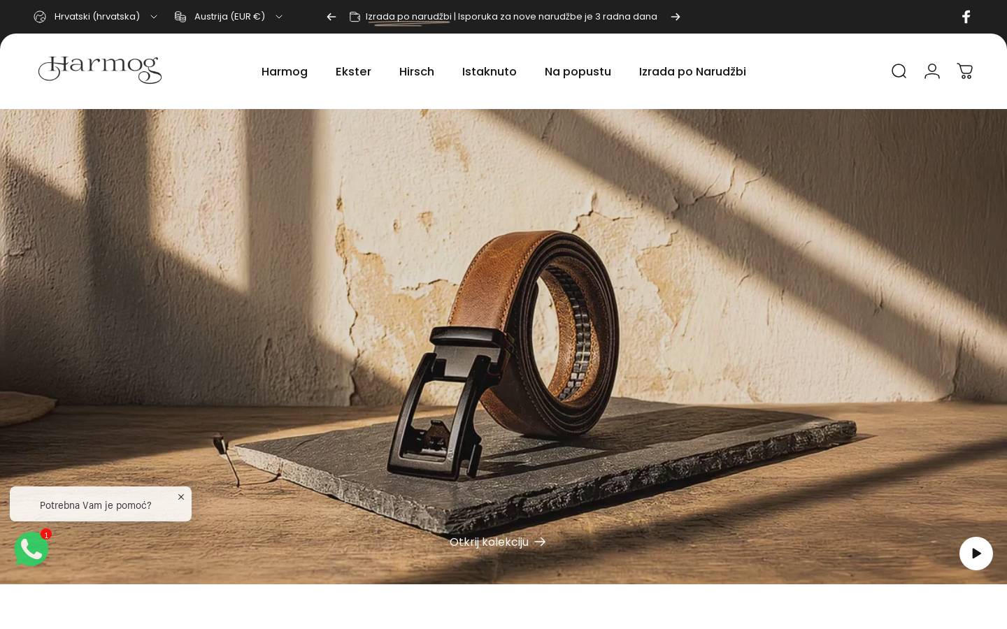 harmog.com homepage screenshot