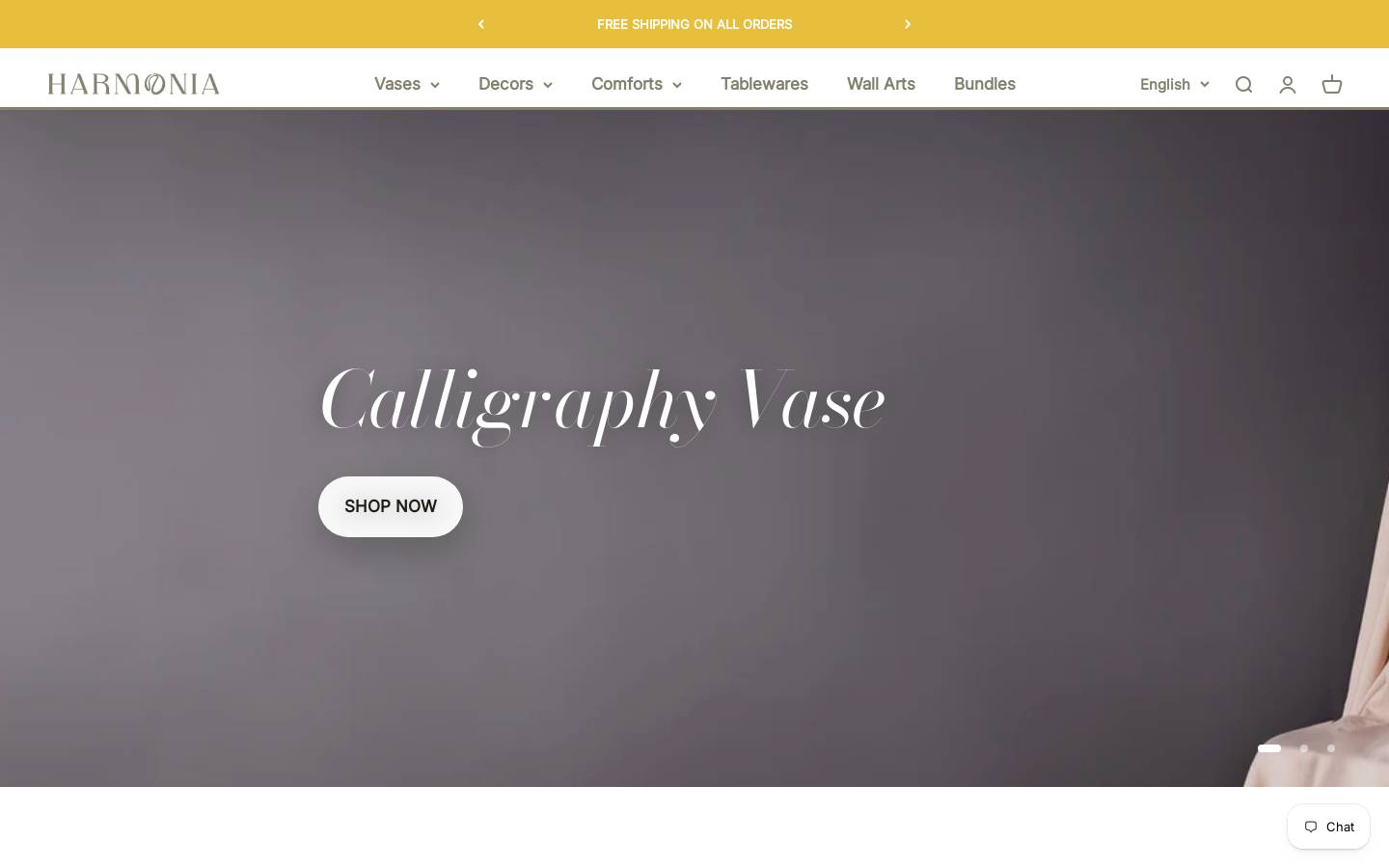 harmonia-decor.com homepage screenshot