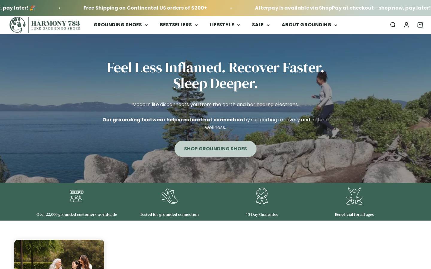 harmony783.com homepage screenshot