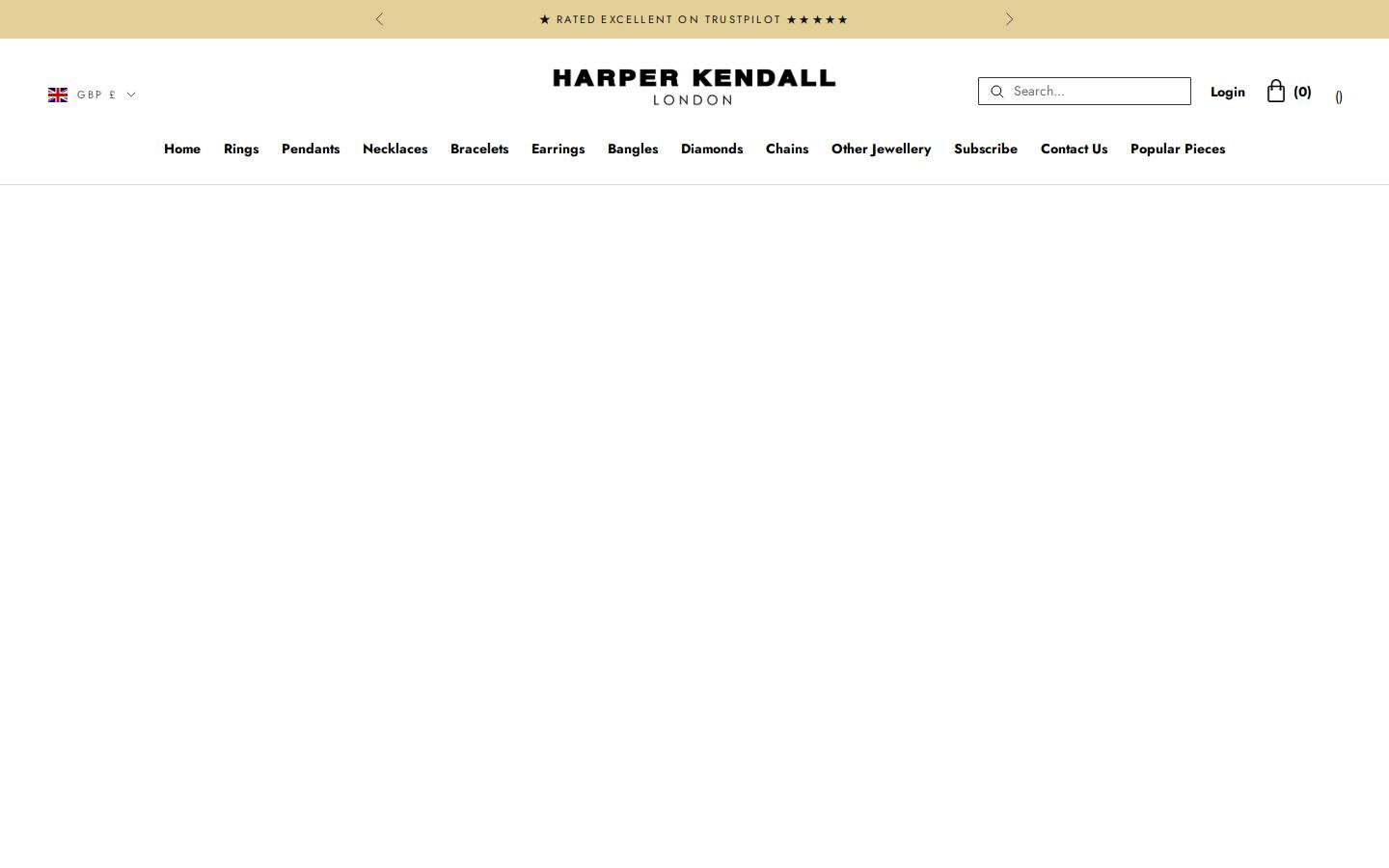 Harper Kendall homepage screenshot