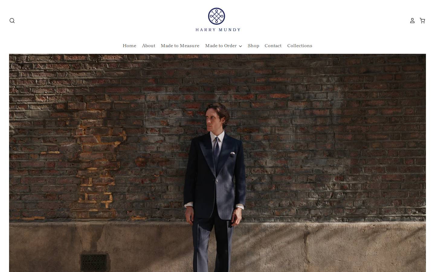 harrymundy.com homepage screenshot