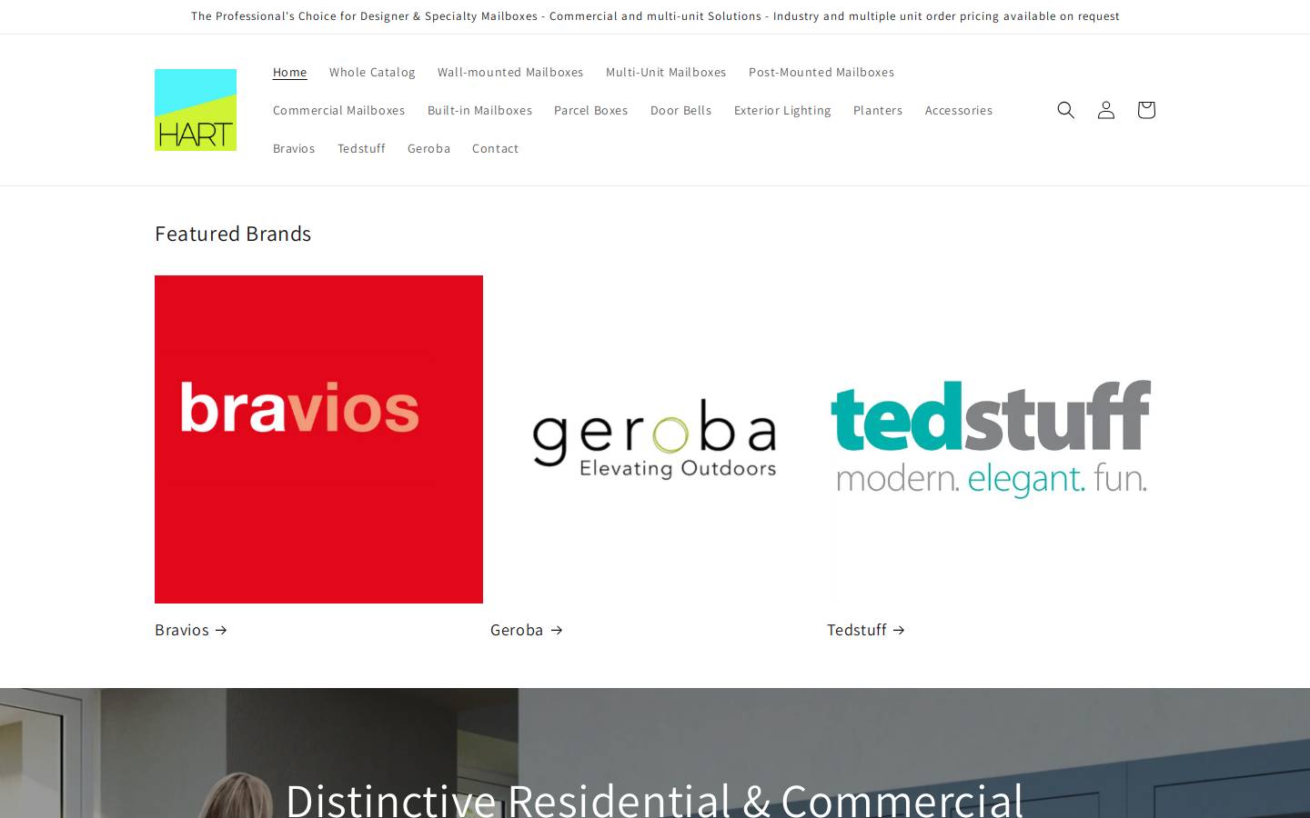 hart-arch.com homepage screenshot