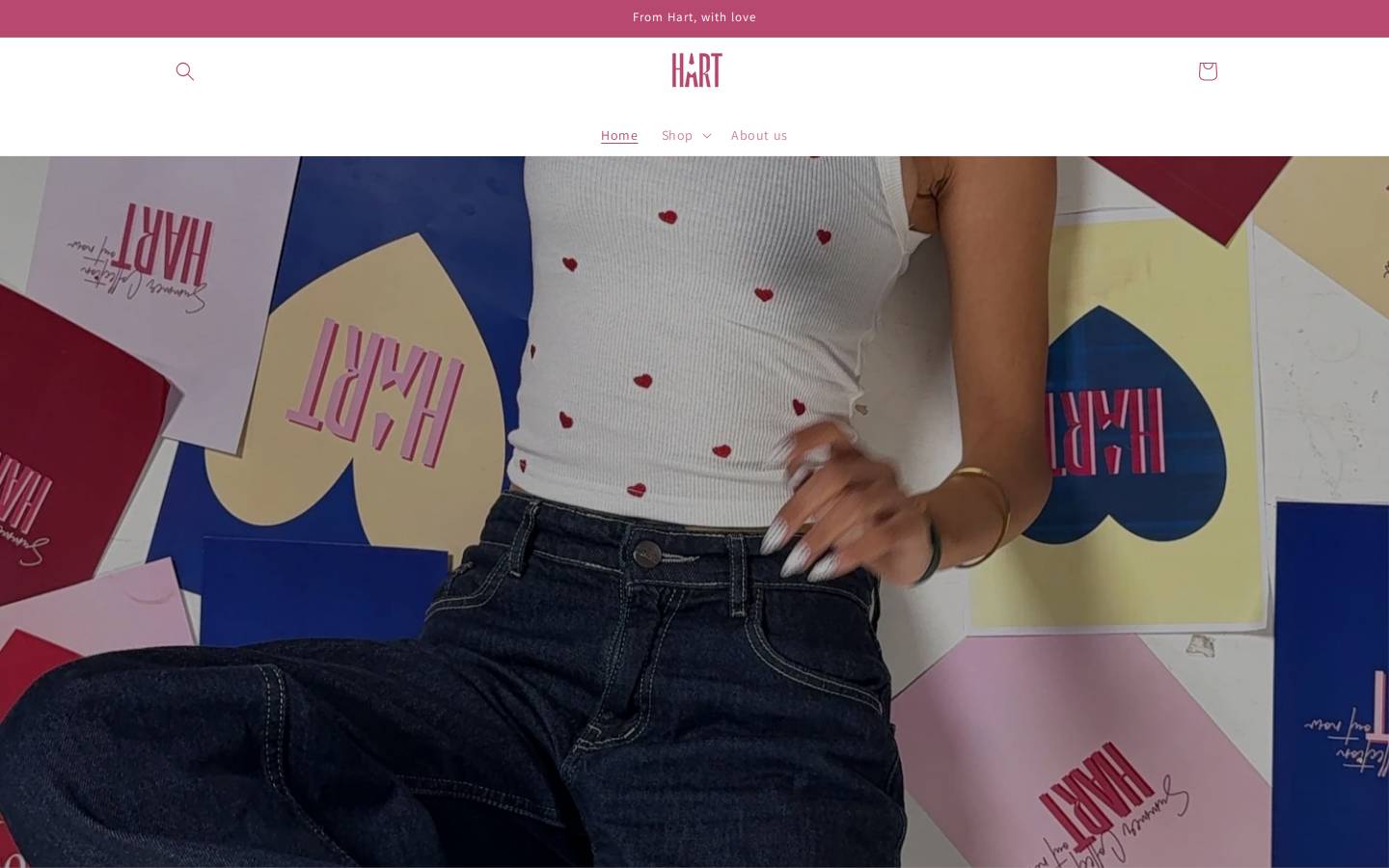 hart-store.com homepage screenshot