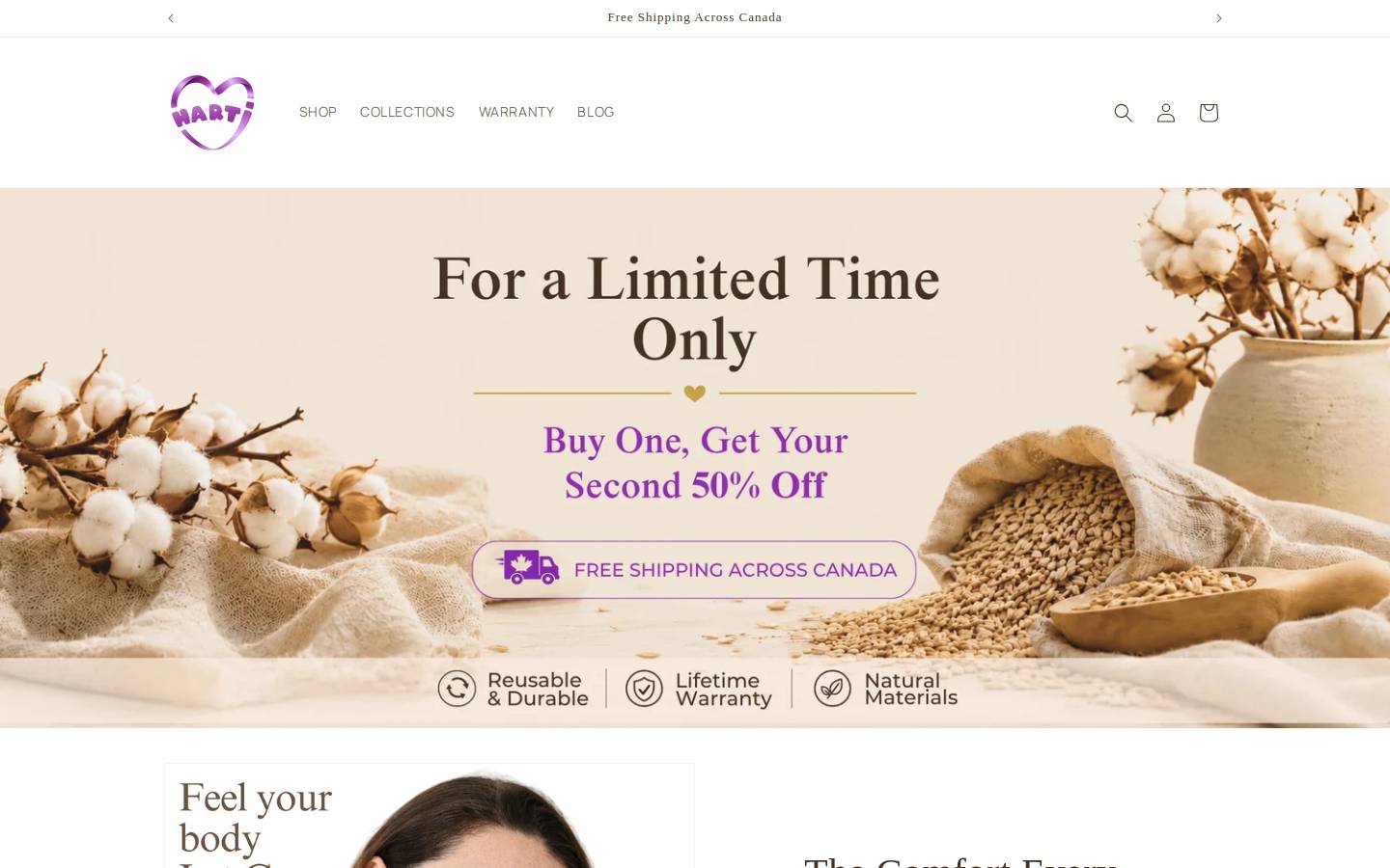 harticare.com homepage screenshot