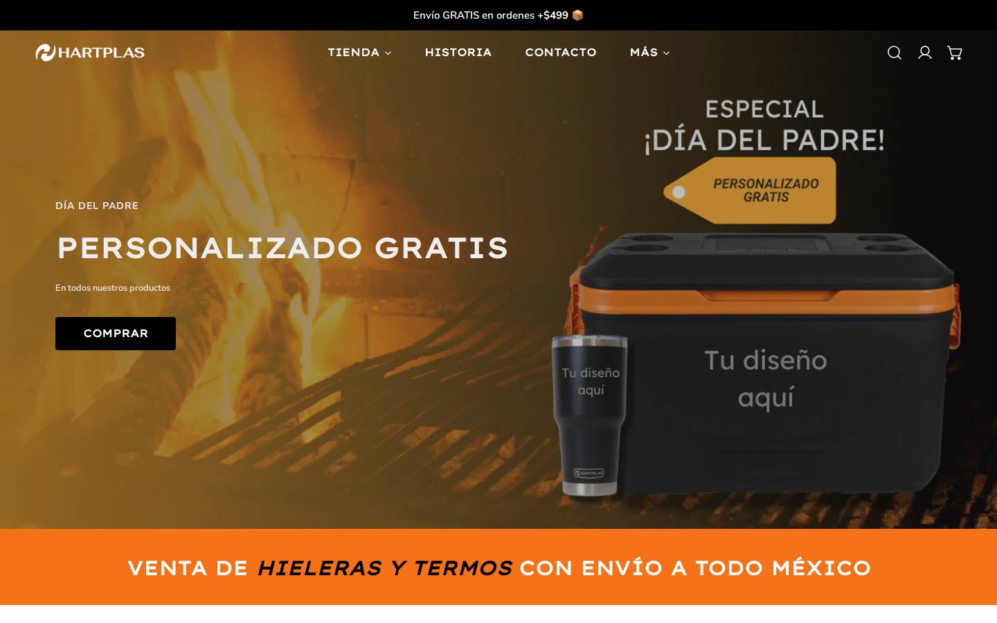 hartplas.com homepage screenshot