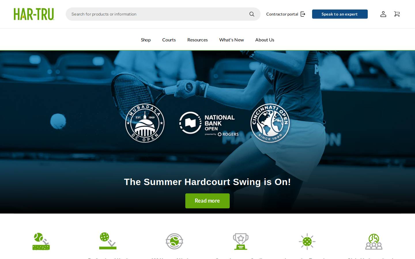 hartru.com homepage screenshot