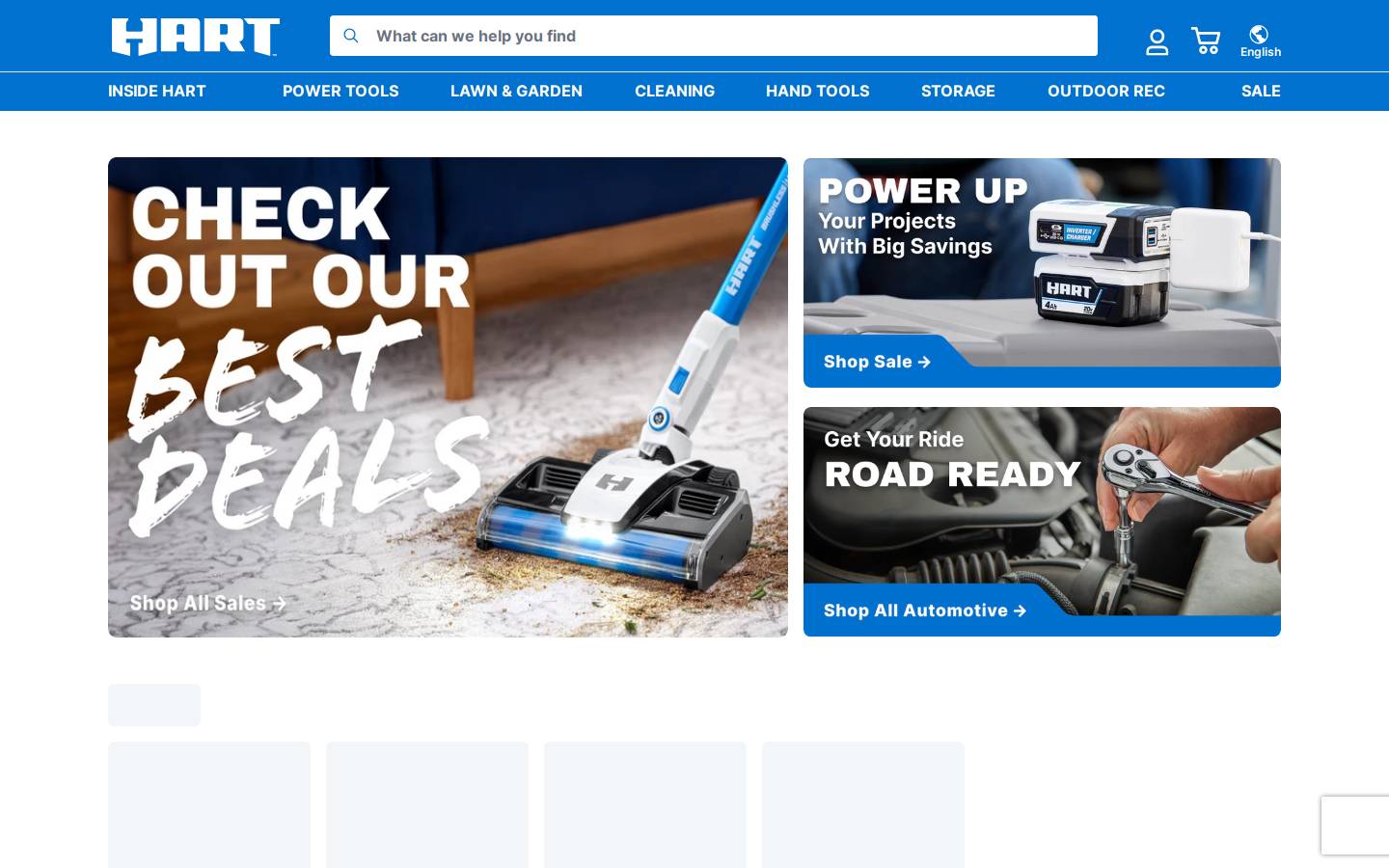 harttools.com homepage screenshot