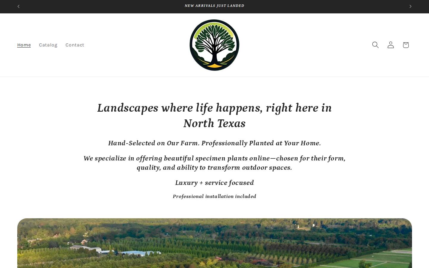 harvestcouture.com homepage screenshot