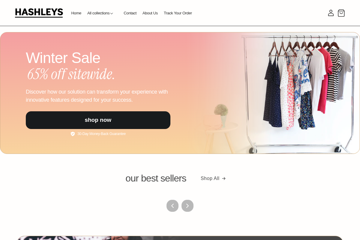 Lela-Boutique homepage screenshot