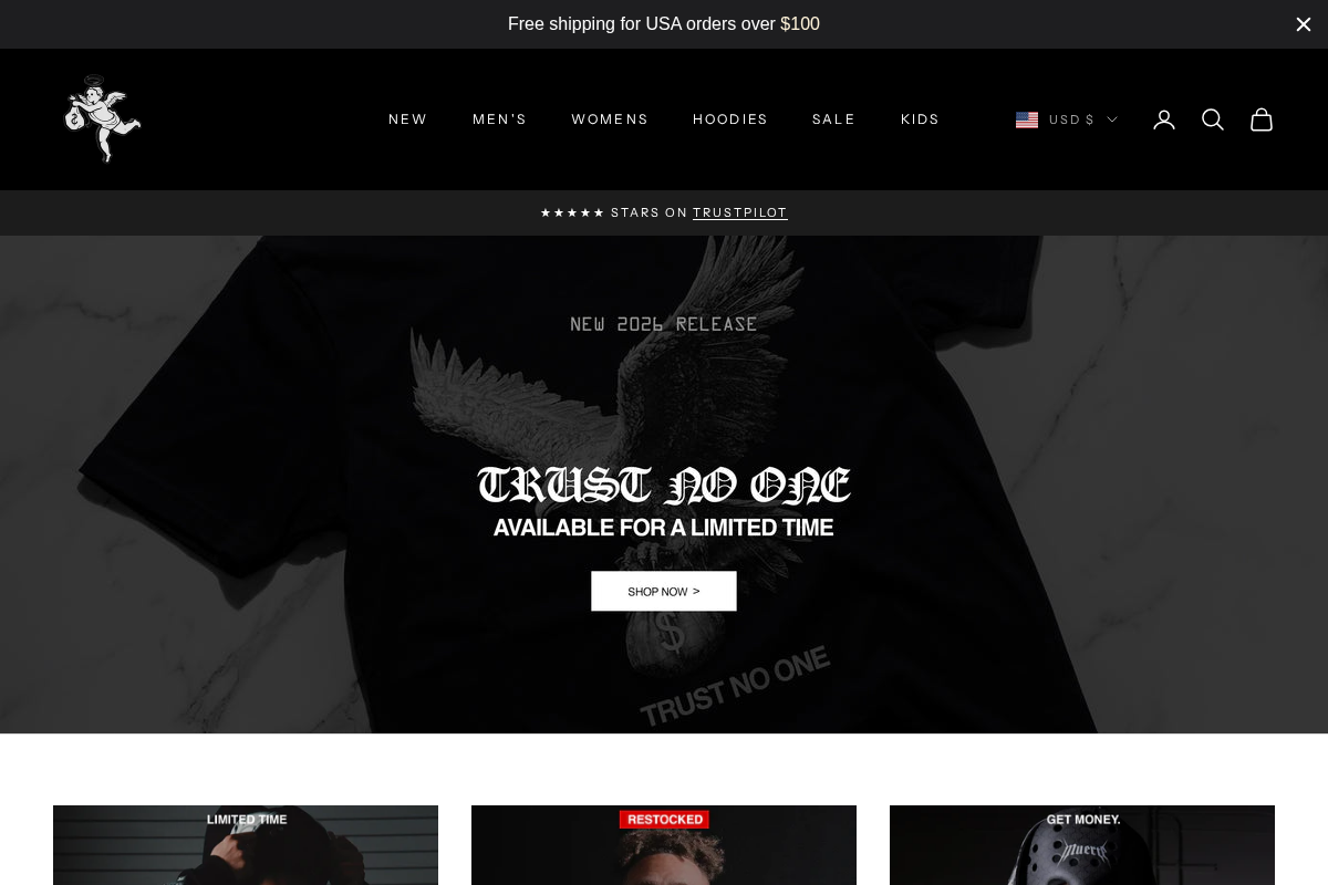 Hastamuerte homepage screenshot