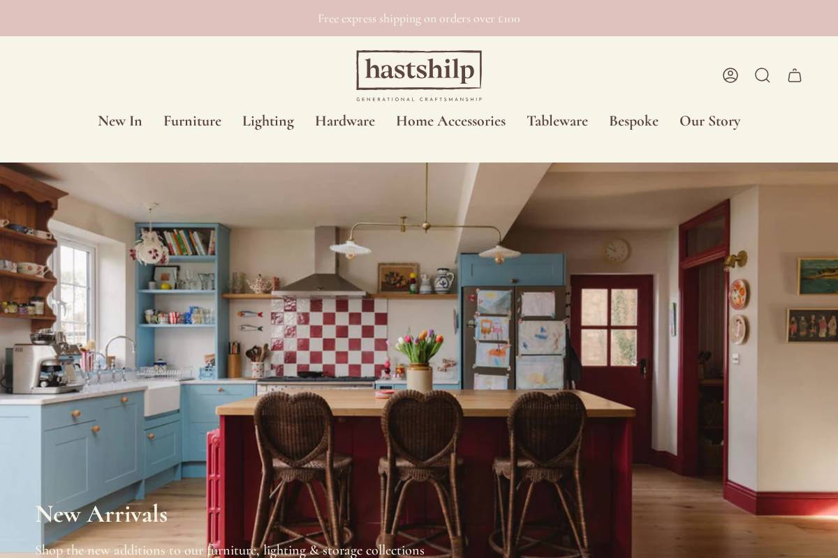 hastshilp.co.uk homepage screenshot