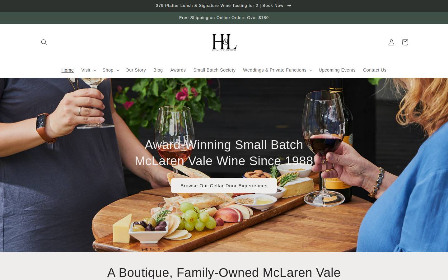 hastwellandlightfoot.com.au homepage screenshot