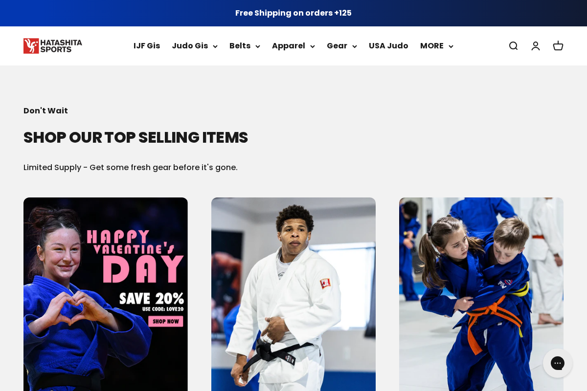 Hatashita Sports homepage screenshot