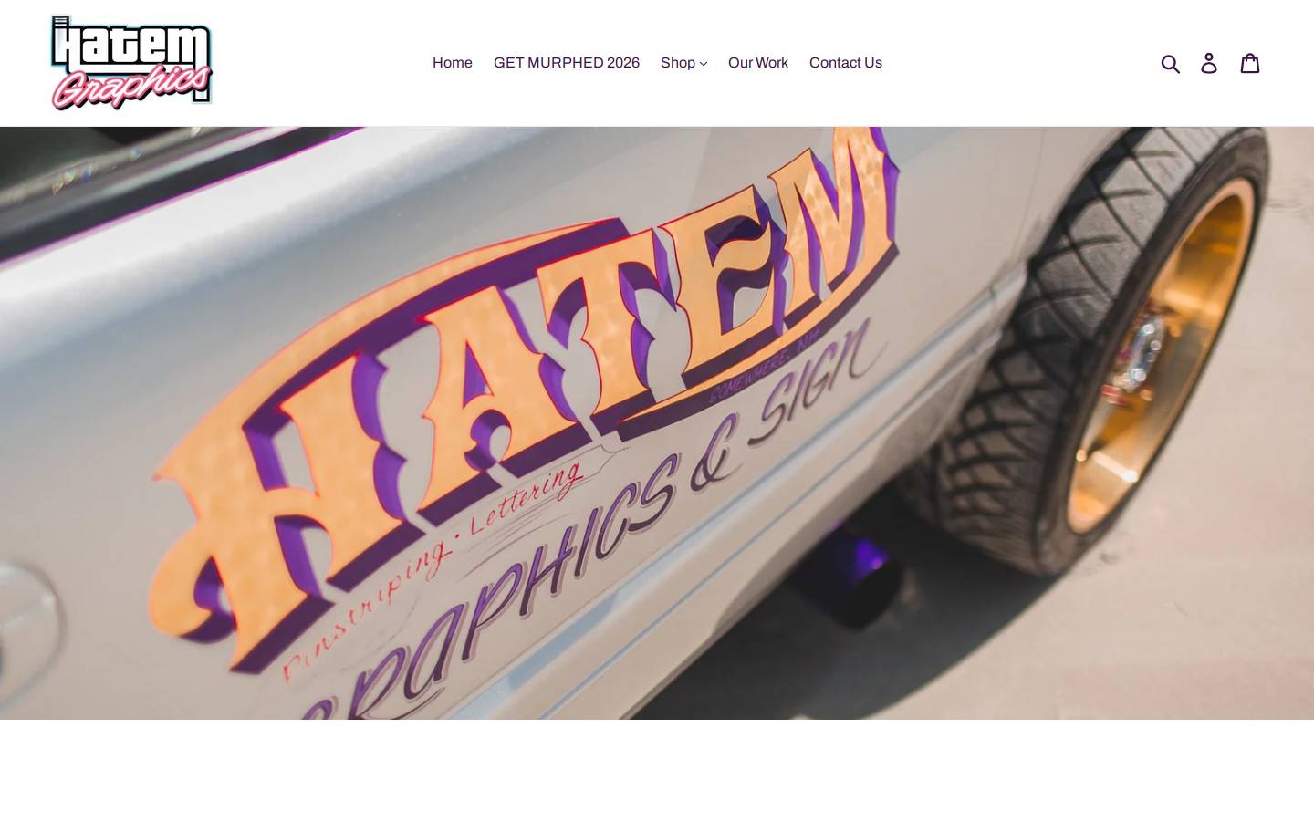 hatemgraphics.com homepage screenshot