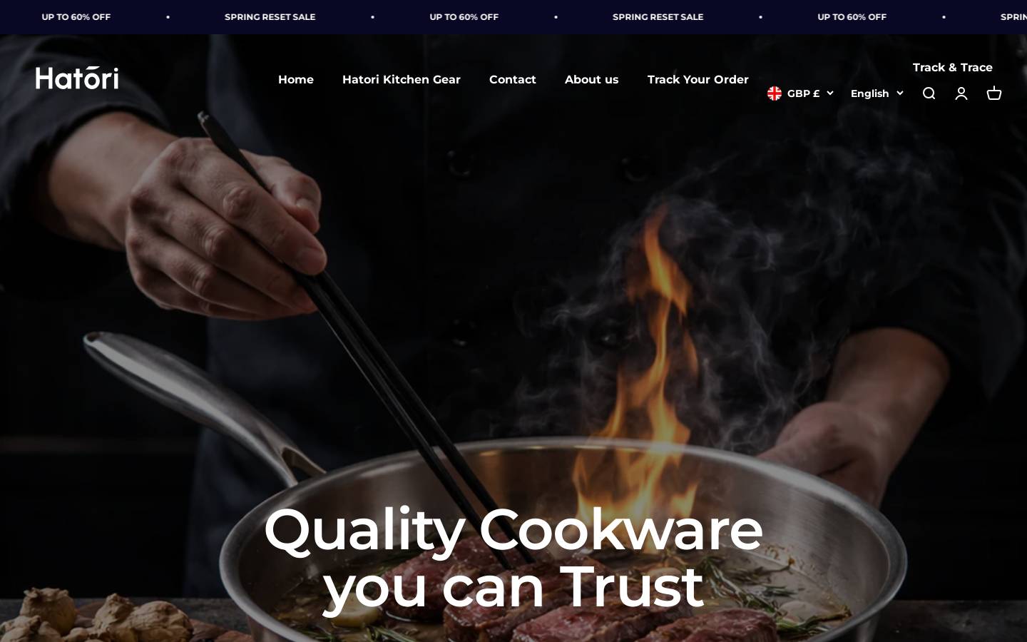 hatori.co homepage screenshot