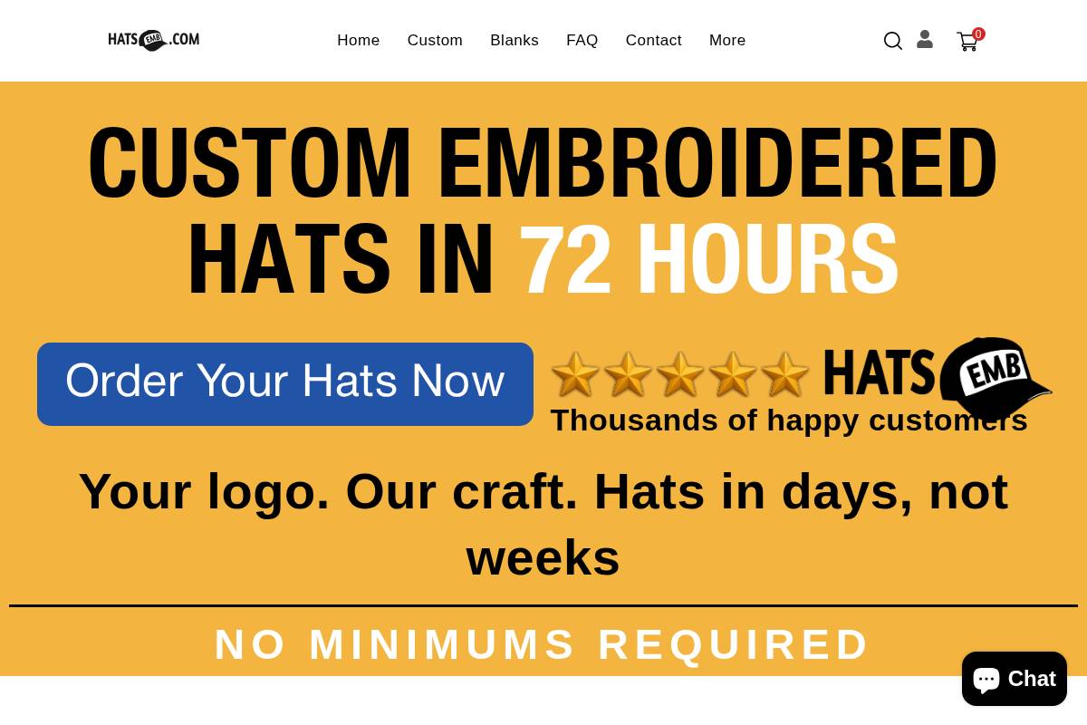 HATSEMB homepage screenshot