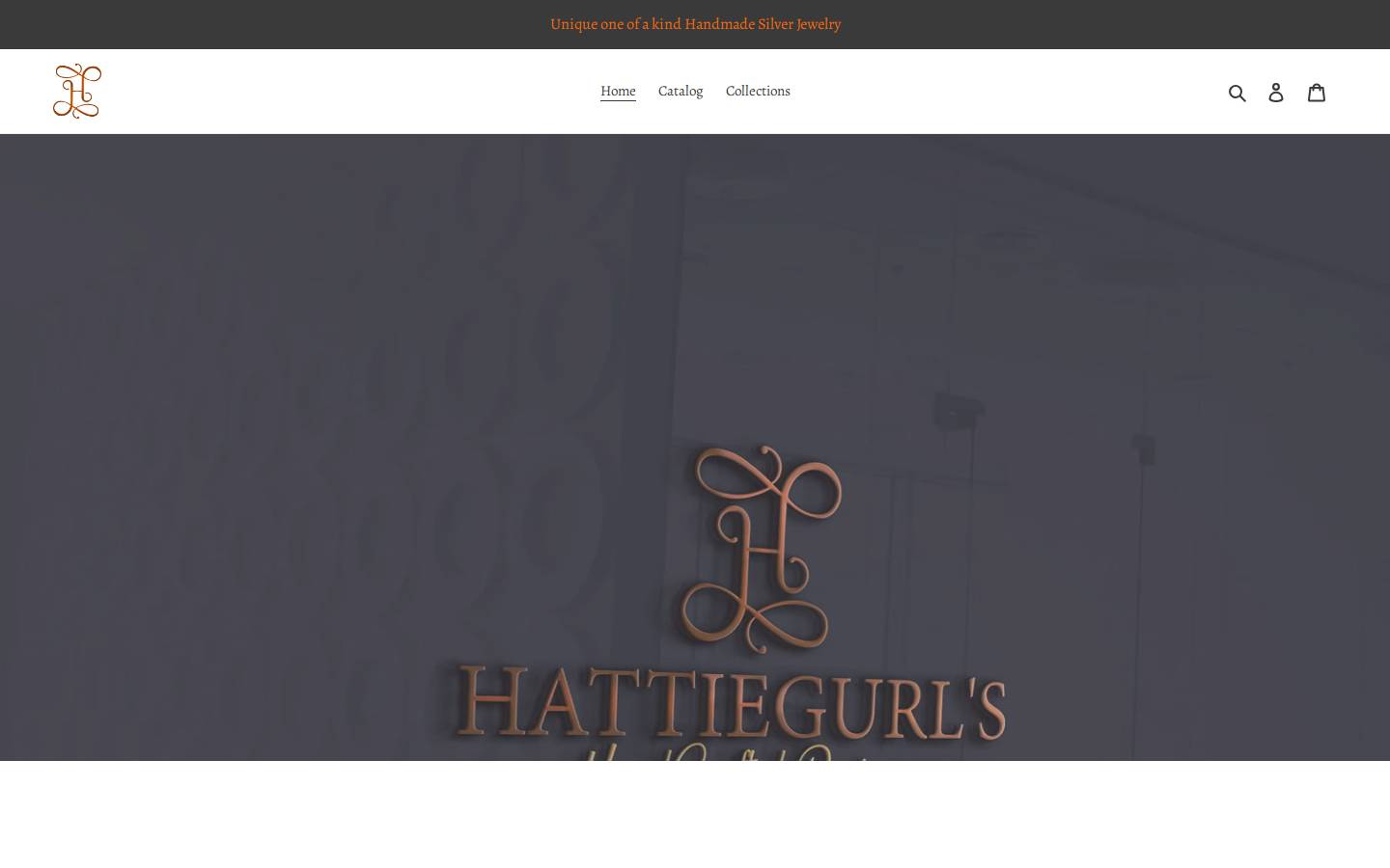 hattiegurlshandcrafteddesigns.com homepage screenshot
