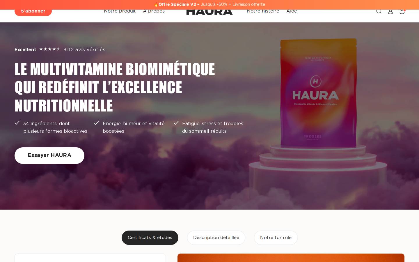 haura.co homepage screenshot