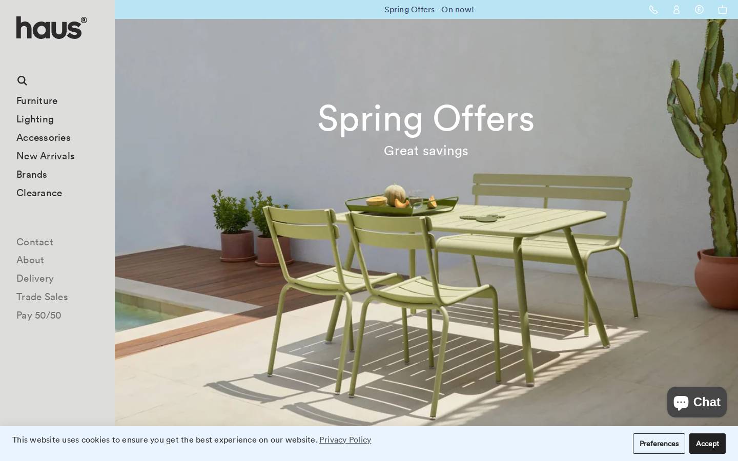 hauslondon.co.uk homepage screenshot