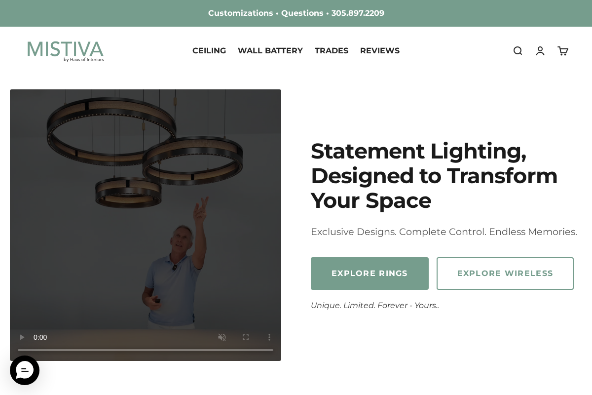 Haus of Interiors homepage screenshot