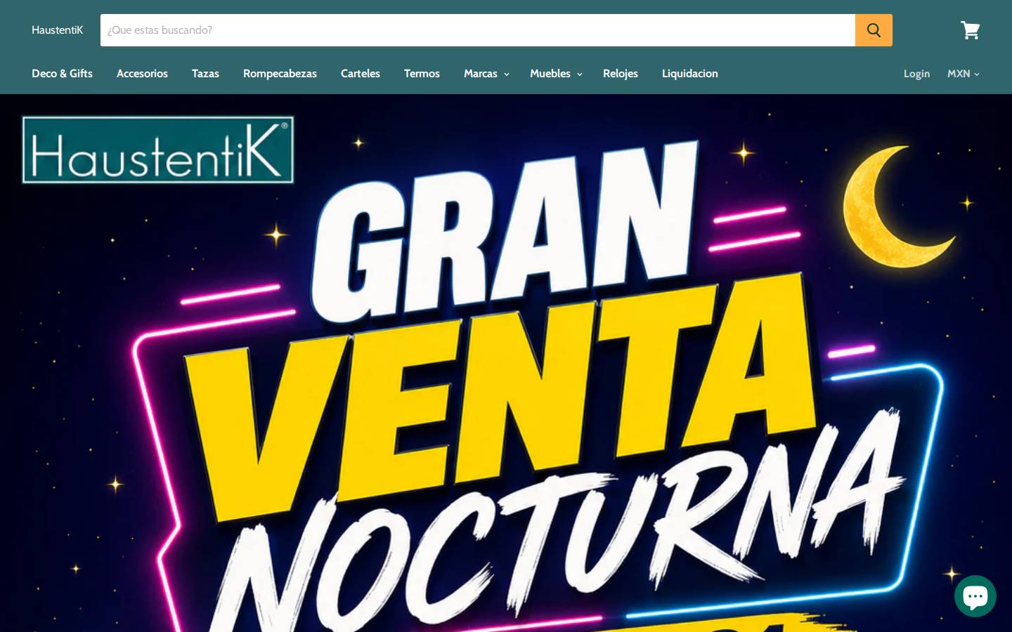 haustentik.com homepage screenshot